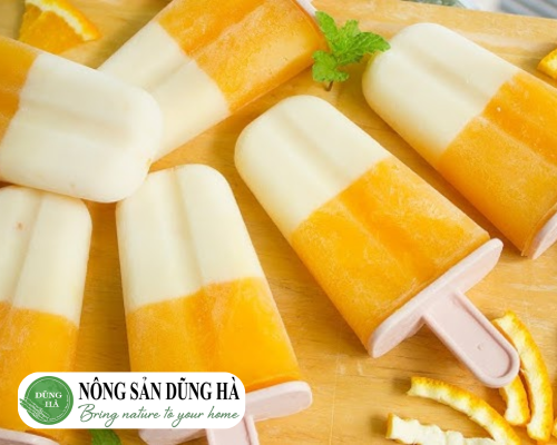 Top 6 công thức làm kem trái cây đơn giản, dễ làm tại nhà kem cam sữa chua